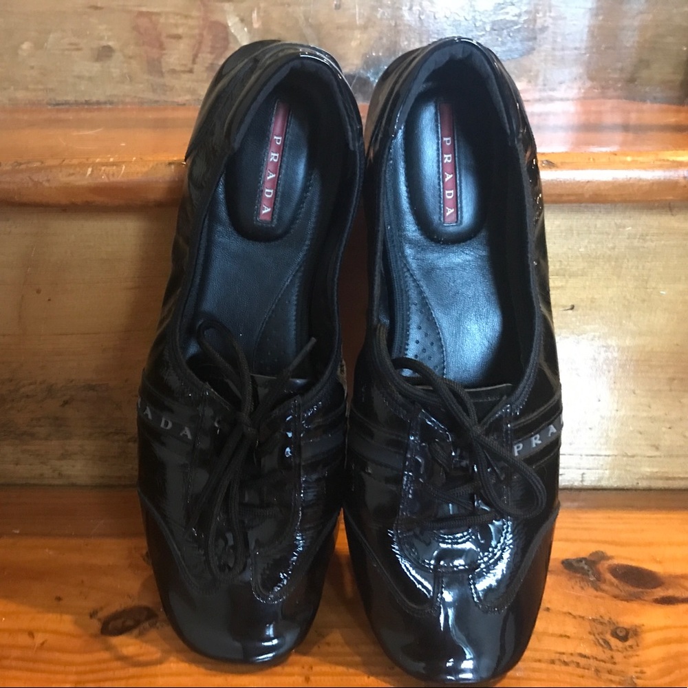 PRADA Sport - flats - gentle worn - sz 40 - black