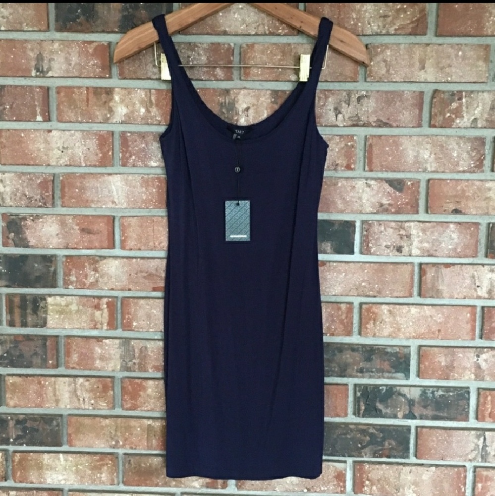 Wardrobe Staple Navy Dress by Tart