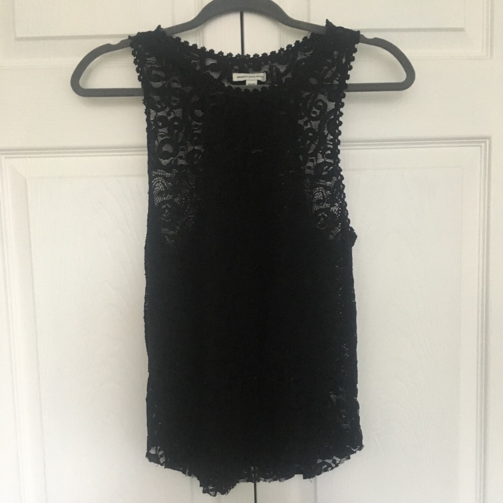 American Eagle All Lace Racerback Tank