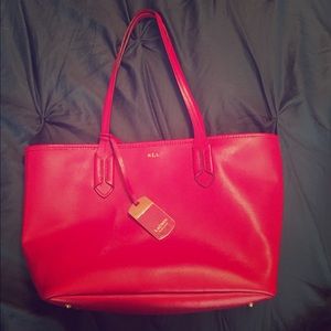 Red Ralph Lauren purse