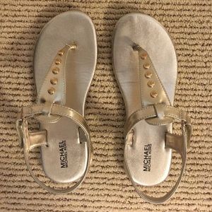 Michael Kors Gold Girl sandals