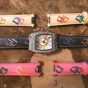 Dooney and Bourke reversible watch