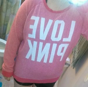 Oversize Pink Crew