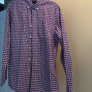 j Crew men's long sleeved oxford