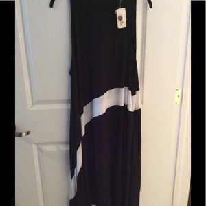 Forever 21 black and white dress