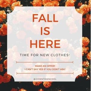 Time for fall clothes!!!!