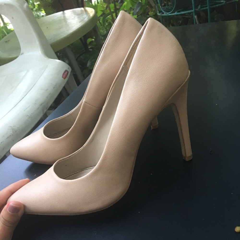 Express Nude High Heels