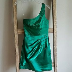 Satin formal dress