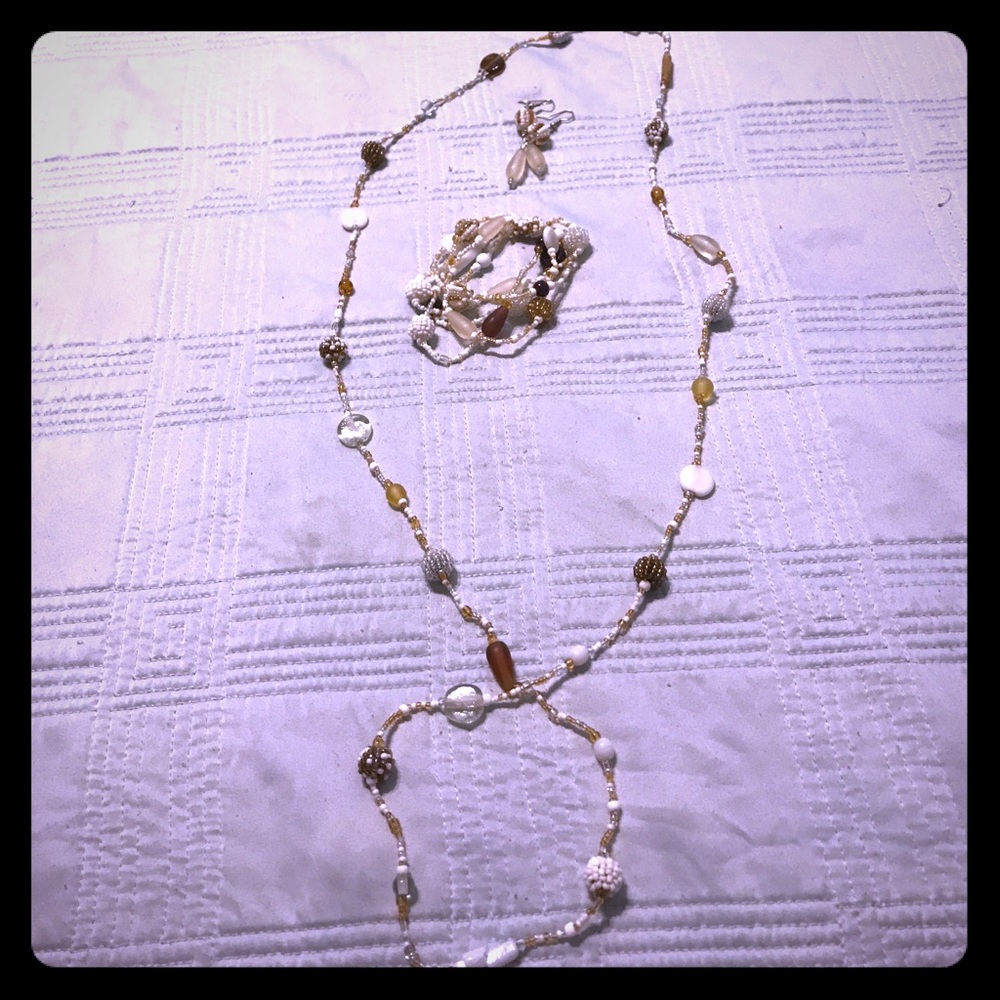 Necklace earring bracelet set SALE!
