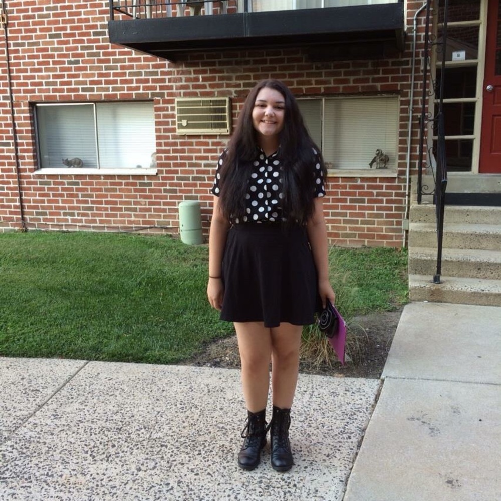 Forever 21 Polka Dot Blouse