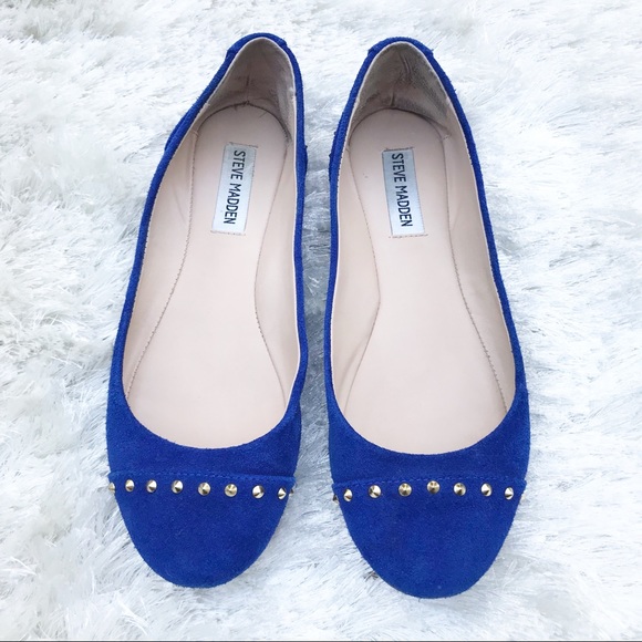 steve madden blue flats