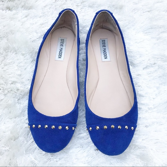 royal blue flats for women