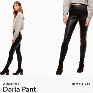Vegan Leather Leggings