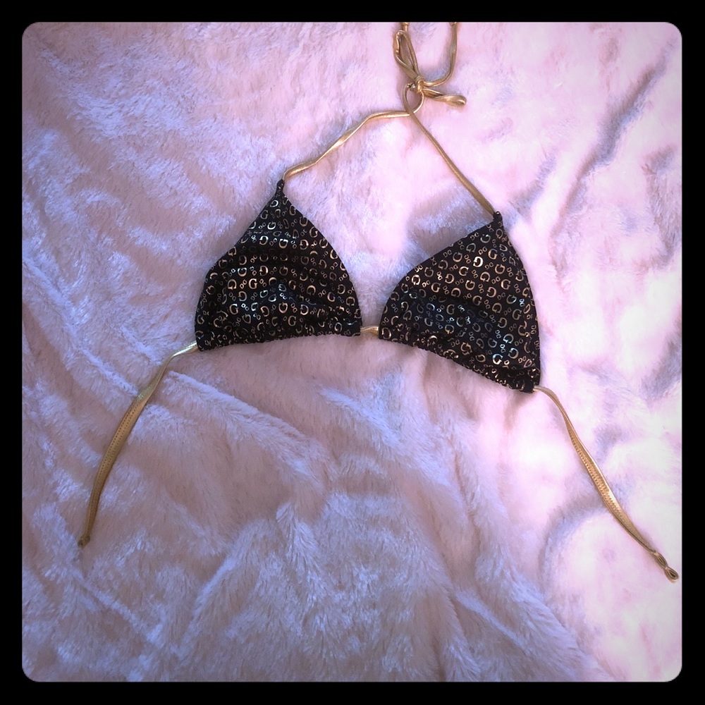 Large Guess Bikini Top, Size Large.