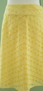 Ann Taylor yellow skirt