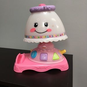 Singing fisher price lamp