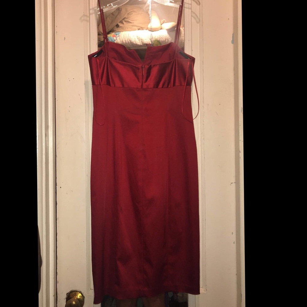 Dark Red BodyCon Dress