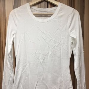 CYBERMON Banana Republic White Long Sleeve