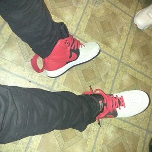 Red black grey uptowns