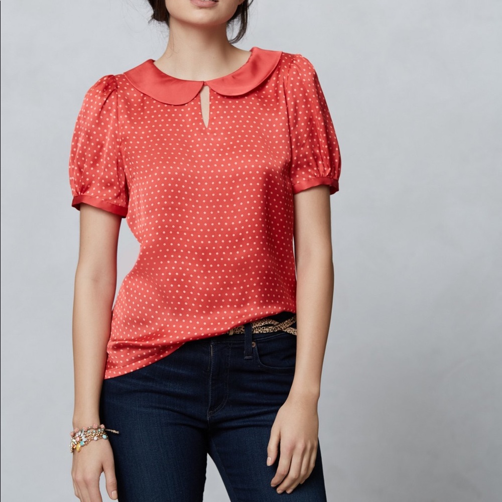 Karen Walker Anthropologie blouse