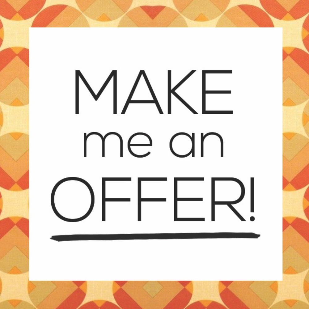 Open to all offers! ✌🏼