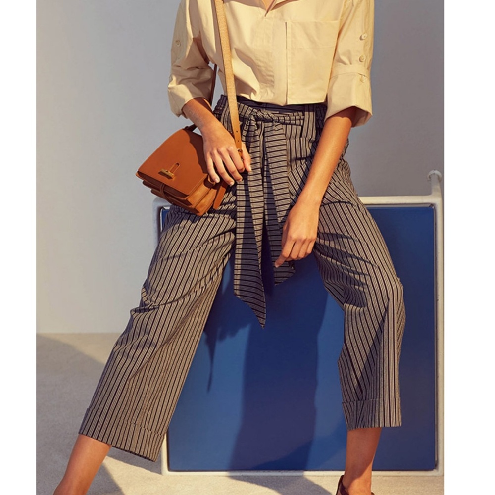 💕SOLD💕 TRADEMARK Stripe Wide leg Pants