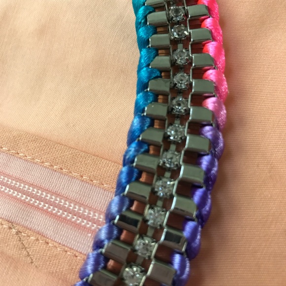 [LOVE Moschino] Multicolored Necklace Dress - Picture 6 of 8