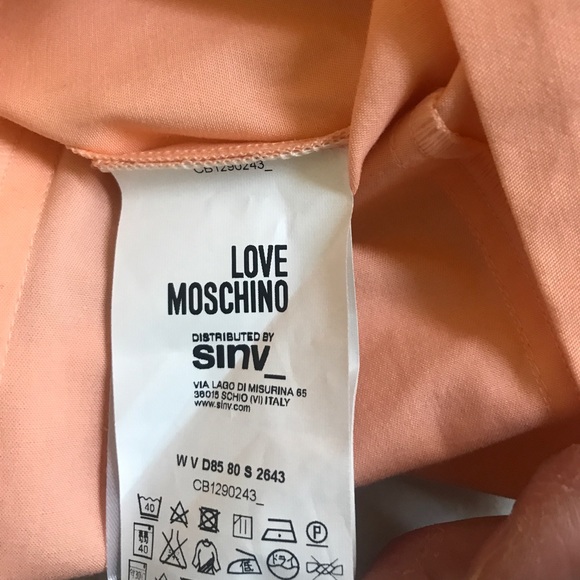 [LOVE Moschino] Multicolored Necklace Dress - Picture 8 of 8