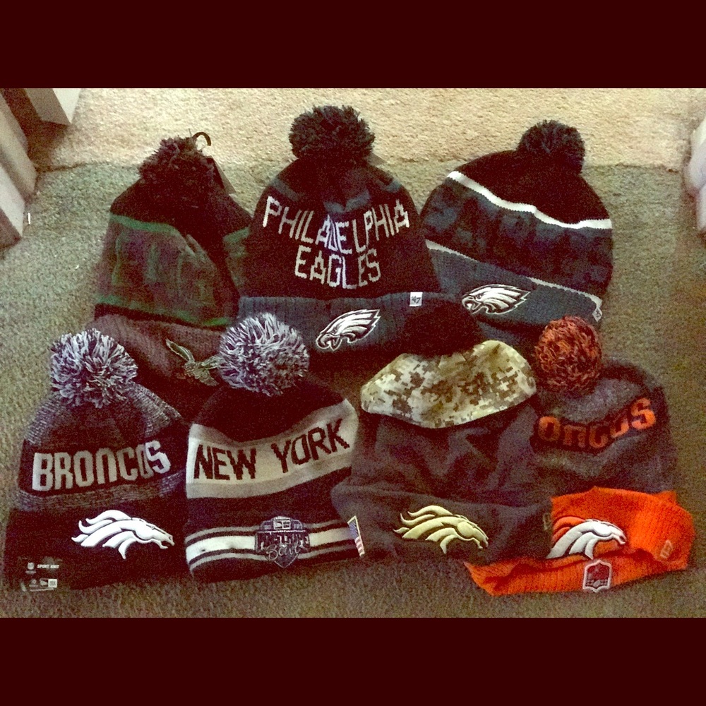 Winter Puff hats (NFL & MLB)