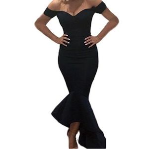 Sexy mermaid silhouette gown! - NEVER worn.