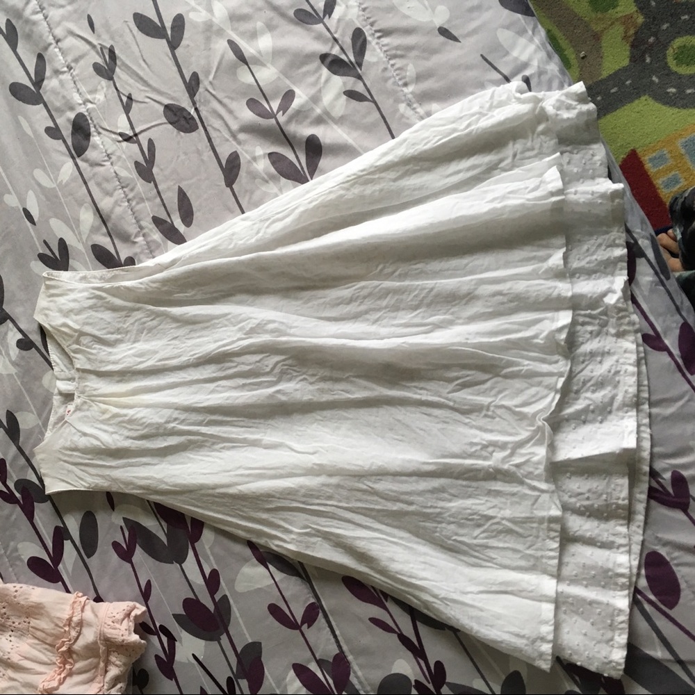 White summer dress