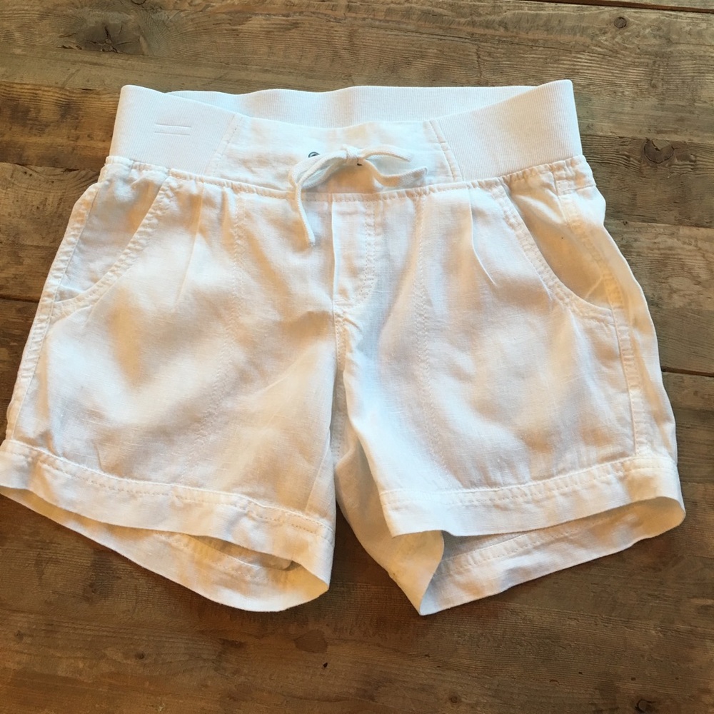 Athleta linen shorts