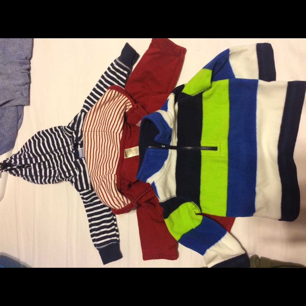 Bundle 16 pc 0-3, 3 month boy clothes and shoes