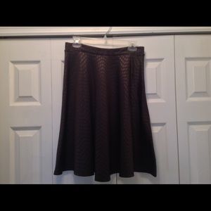 Black Circle Skirt