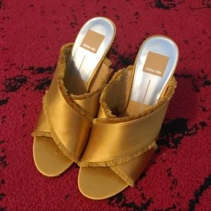 Dolce Vita Satin Henry Mules