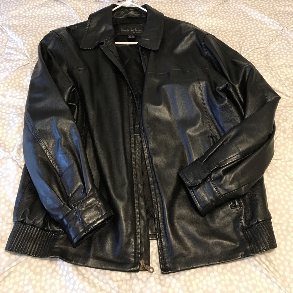 Men’s leather jacket