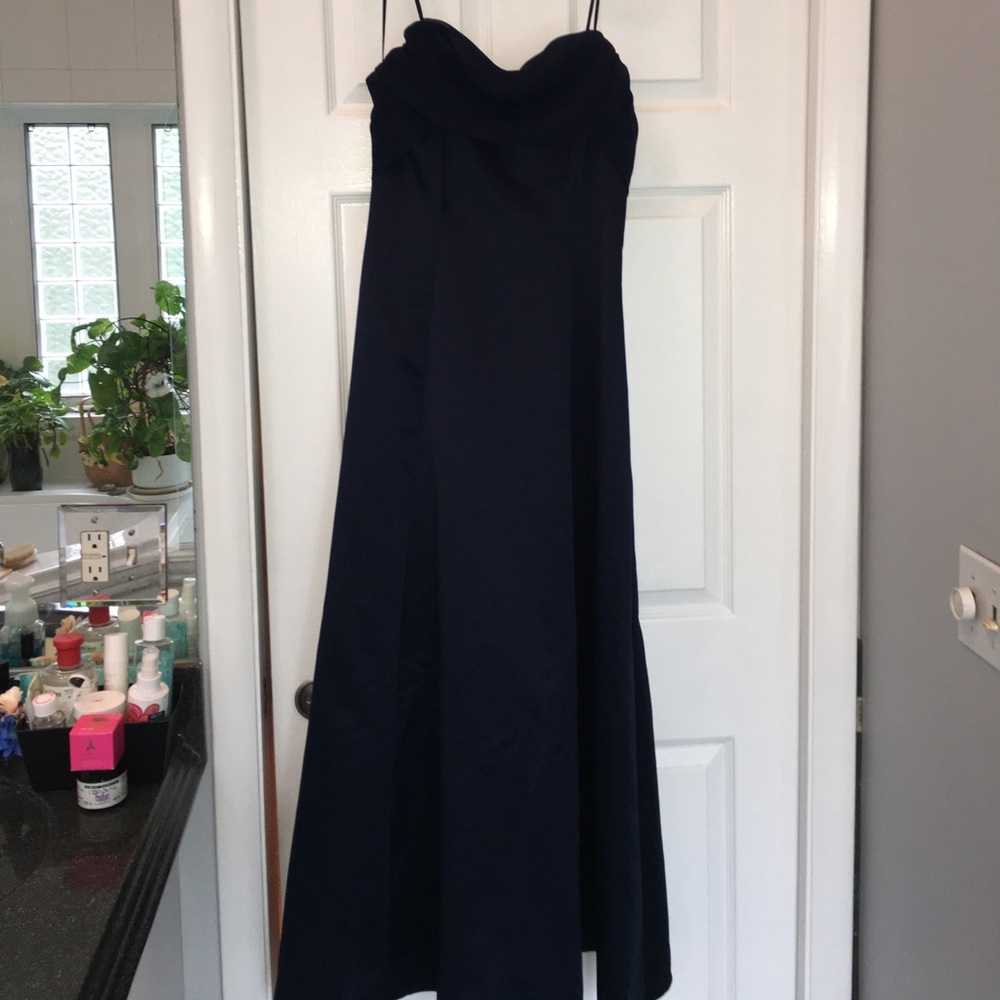 Navy blue dress