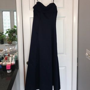 Navy blue dress