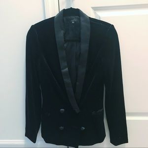 Black Velvet Blazer