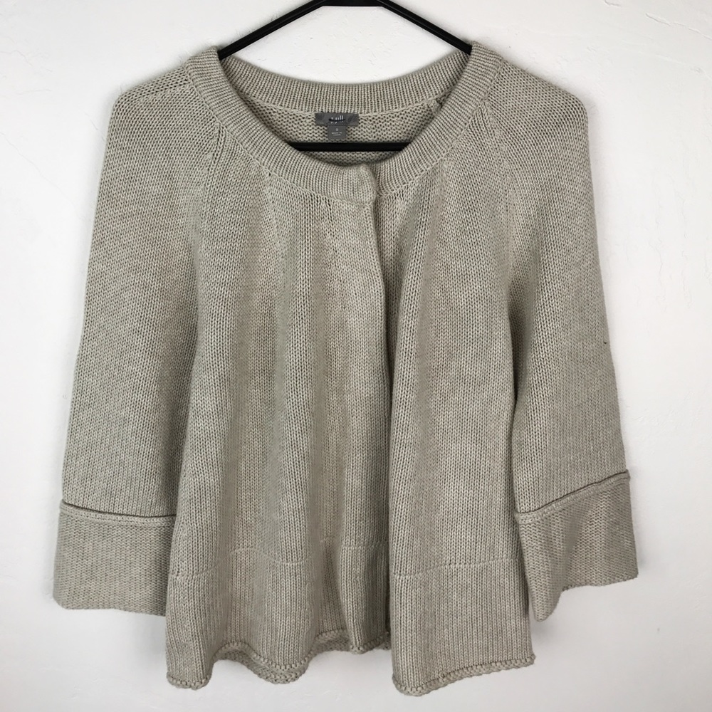 J.Jill Thick Button Sweater