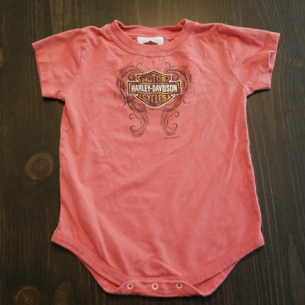 Infant Harley Davidson onies