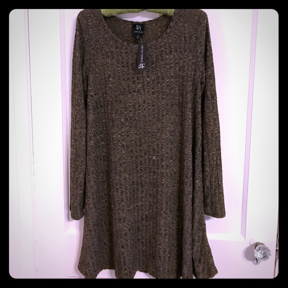 NWT Derek Heart Sz Large sweater dress