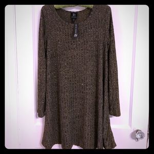 NWT Derek Heart Sz Large sweater dress