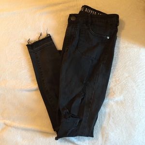 SOLD Cotton On Black Ripped Jeans