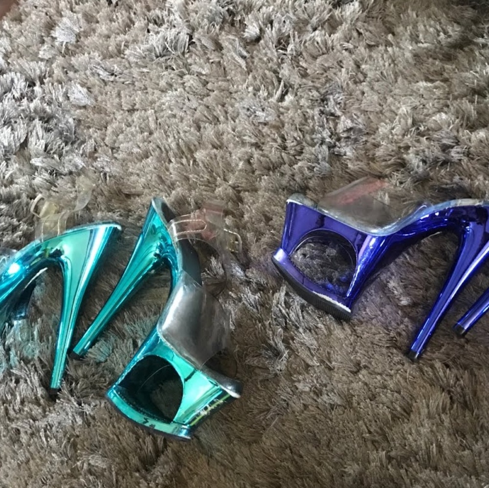 Stripper platform heels
