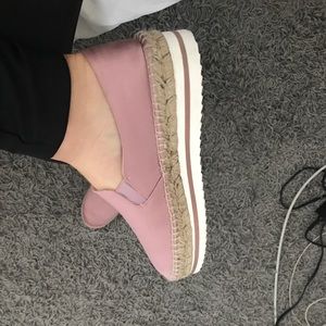 Pink Zara platform shoes!