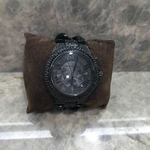 MK 3249 black glitz Camille watch