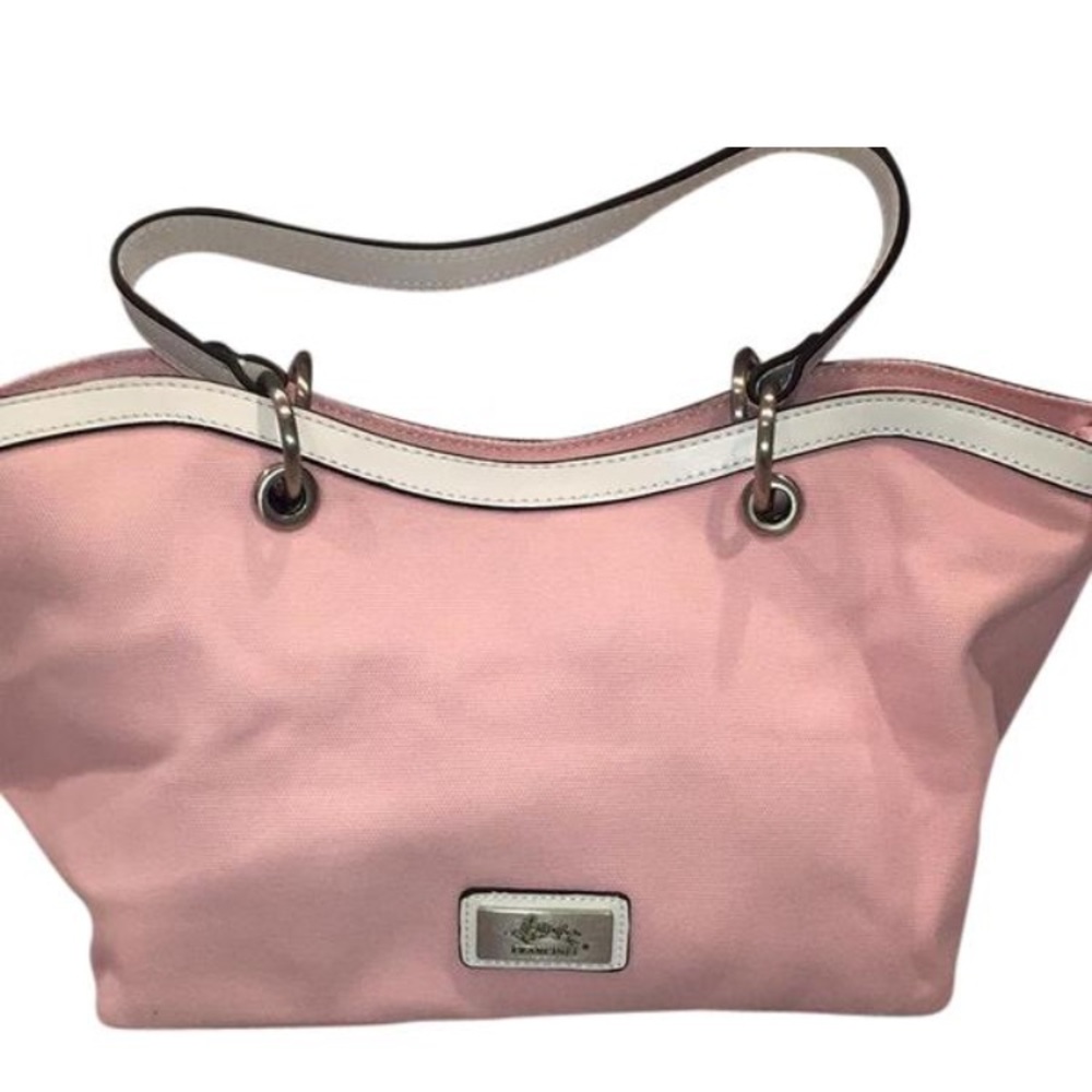 Pink Canvas Francinel shoulder bag