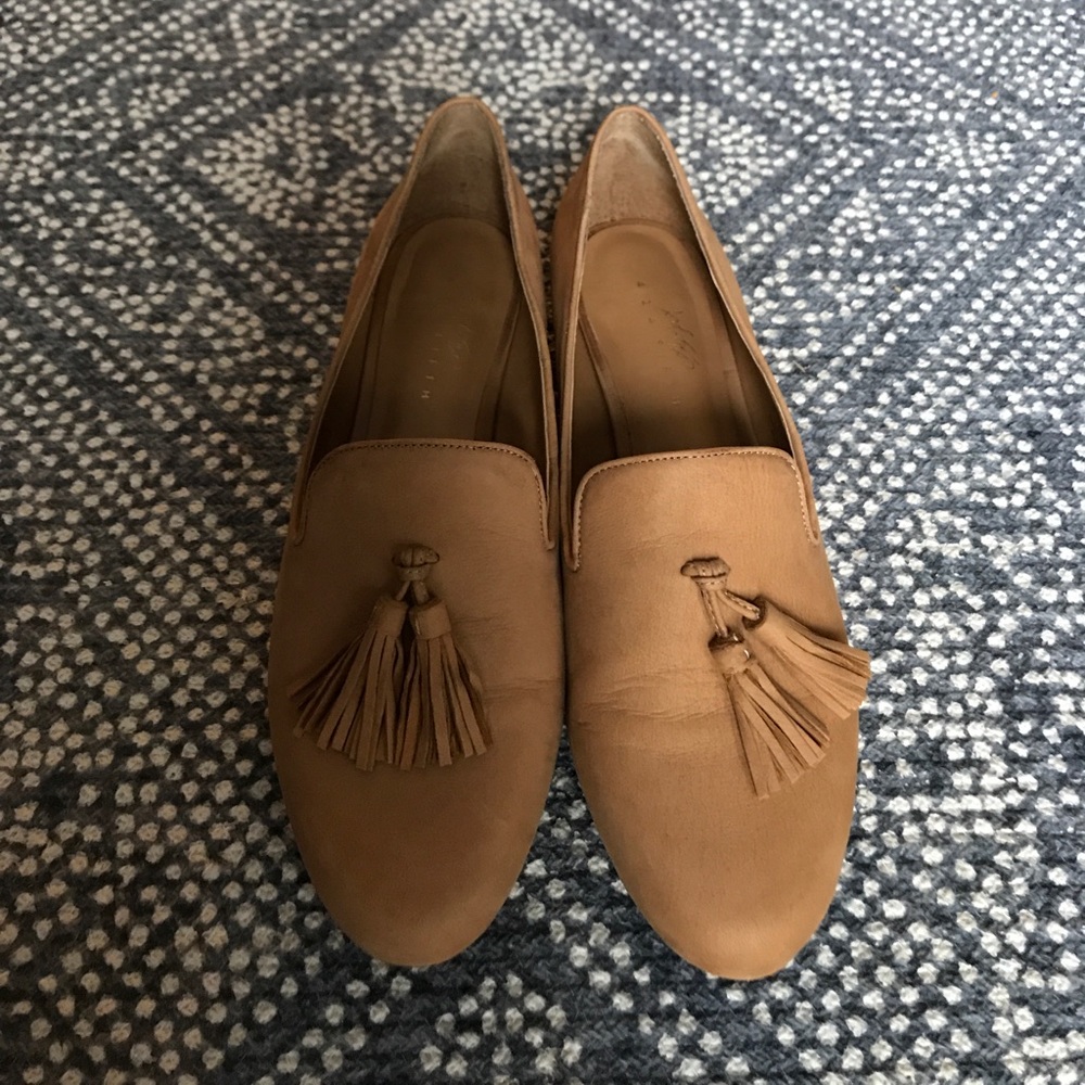 Leather loafers