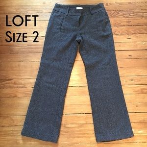 LOFT Fully Lined Wool Pants